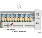 ★手数料０円★平塚市中堂　月極駐車場（LP）